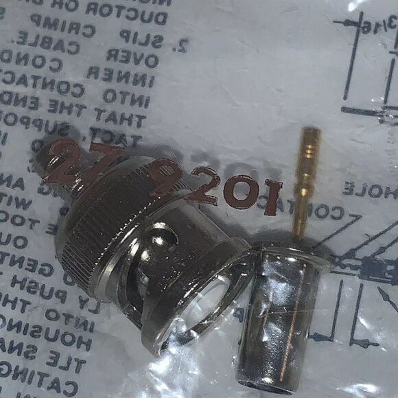 Misc. Lot Of Connectors - MXT - RF - 3 PC CRIMP - ST Compatible Multi-Mode - Picture 8 of 10